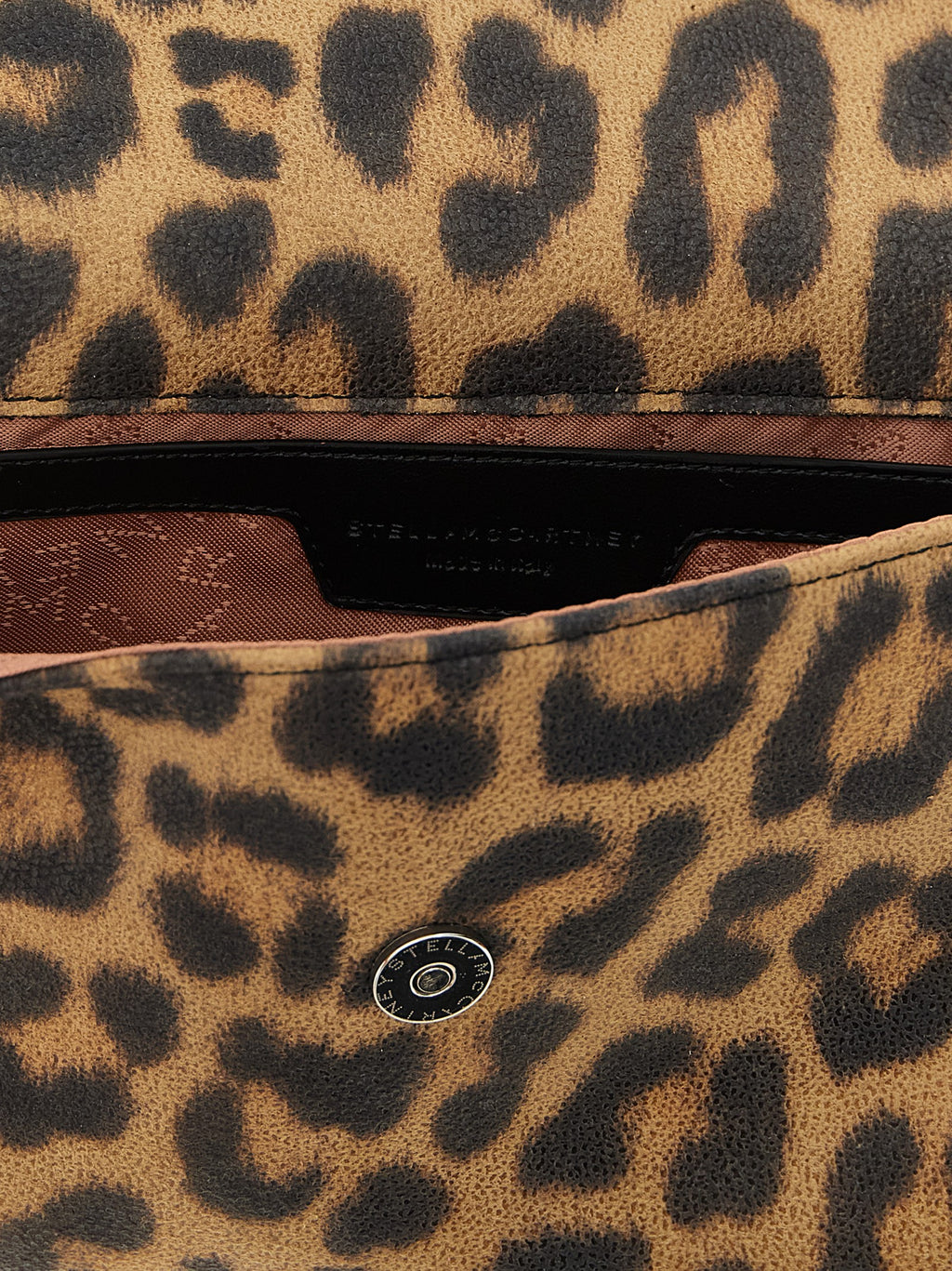 Stella McCartney Falabella Leopard Clutch Bag