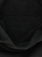 Stella McCartney Falabella Wristlet Black Suede-Effect Handbag
