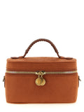 Stella McCartney Falabella Rust Eco Shaggy Deer Vanity Bag
