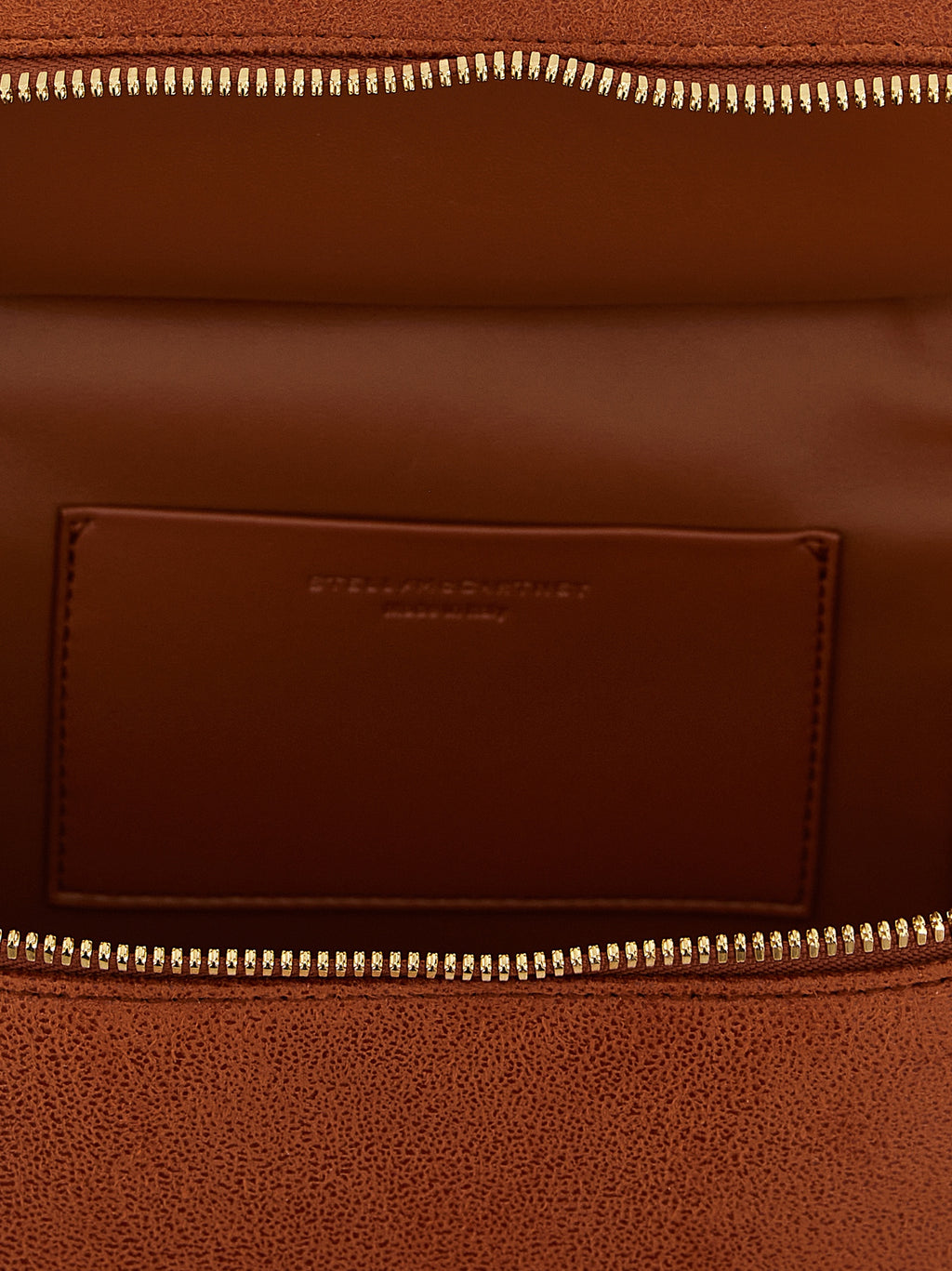 Stella McCartney Falabella Rust Eco Shaggy Deer Vanity Bag