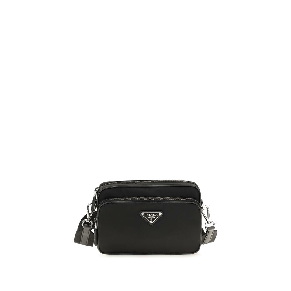 Prada Black Re-Nylon Crossbody Bag