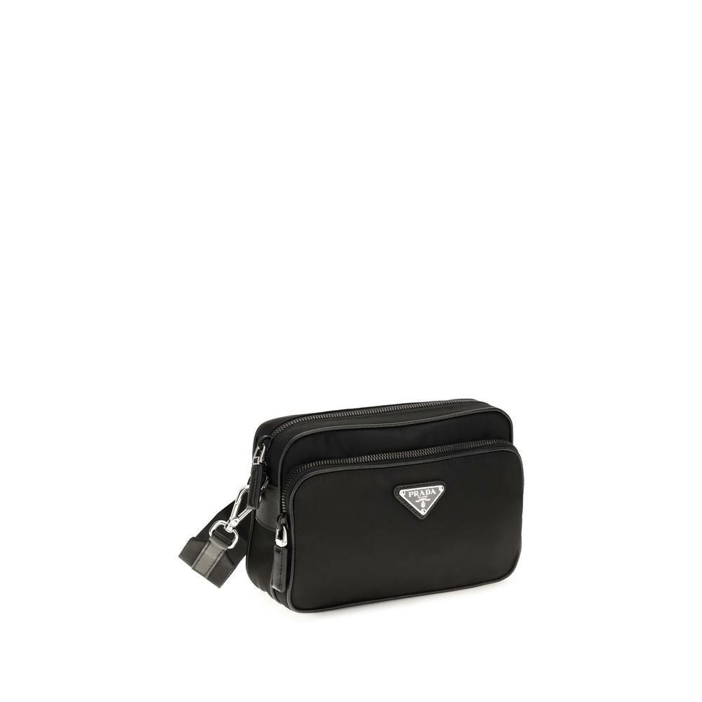 Prada Black Re-Nylon Crossbody Bag