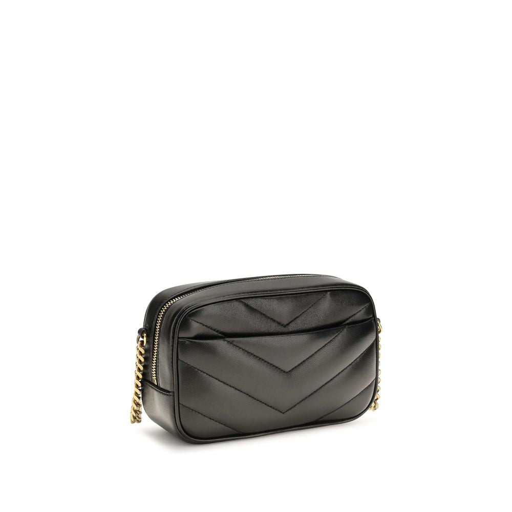 Saint Laurent Daytona Black Quilted Leather Camera Bag