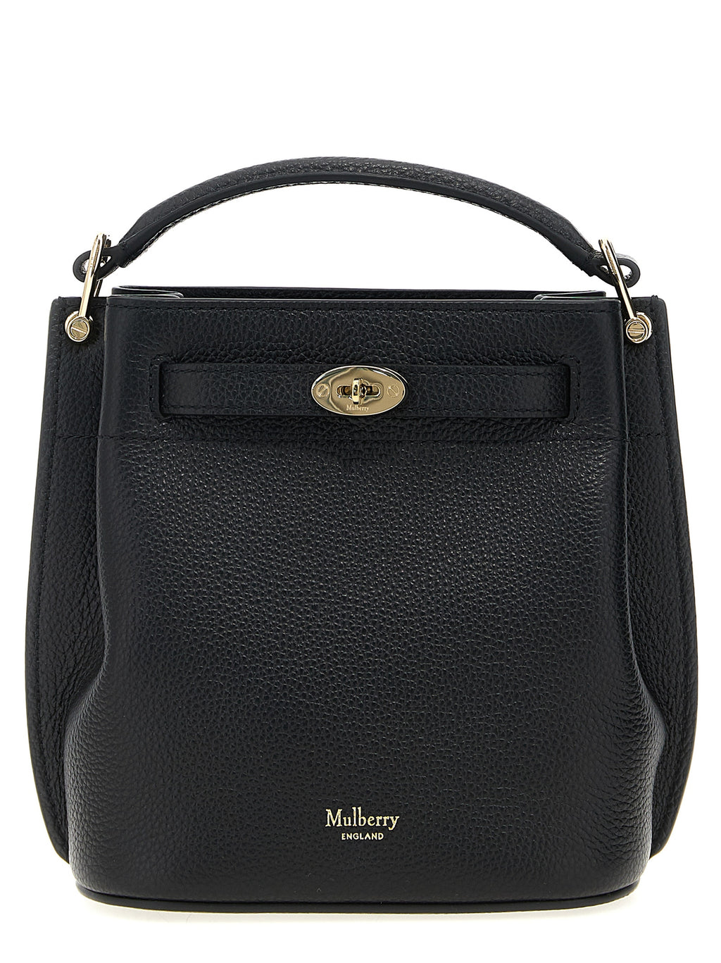 Mulberry Mini Islington Bucket Bag Black