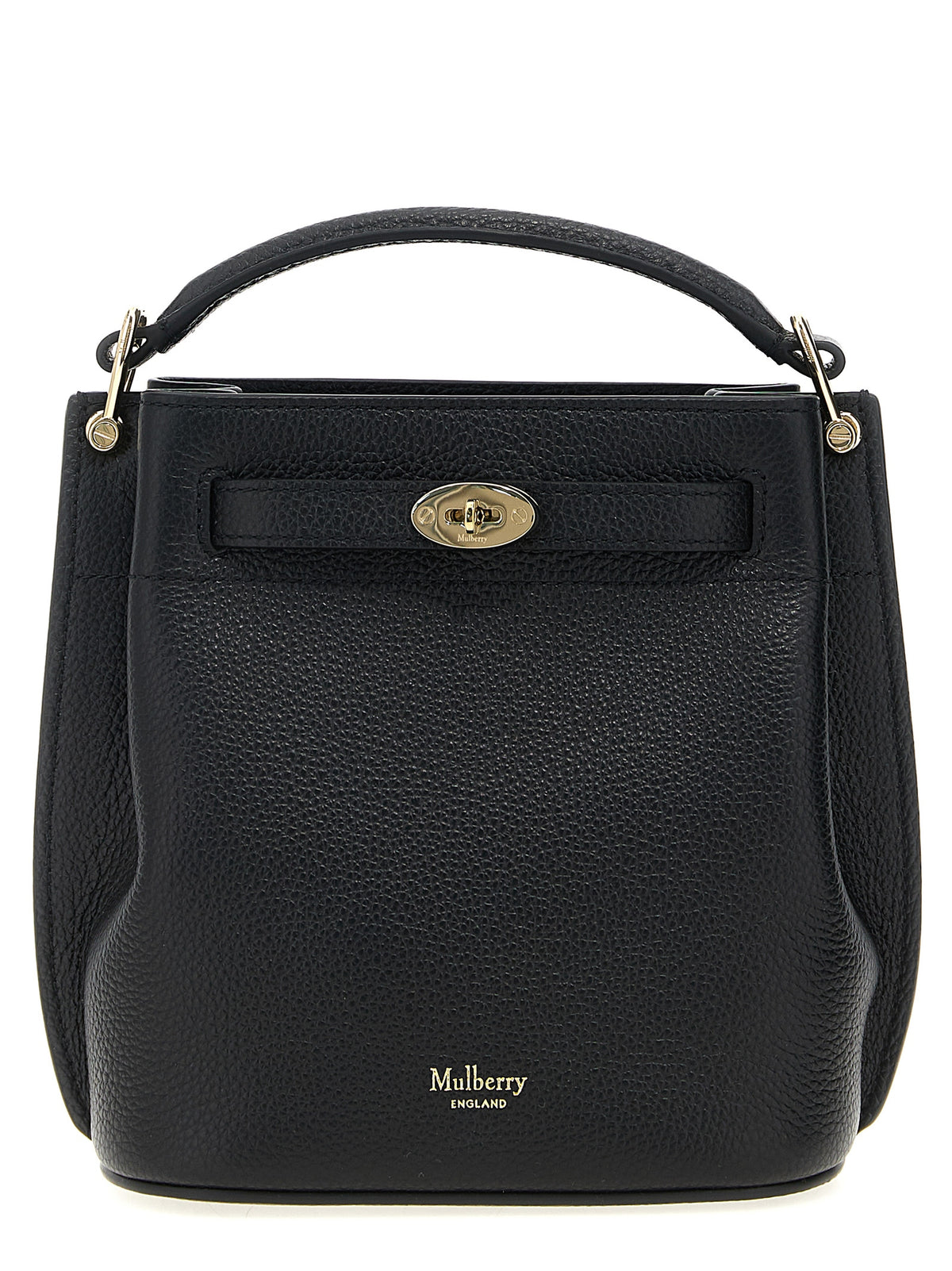 Mulberry Mini Islington Bucket Bag Black