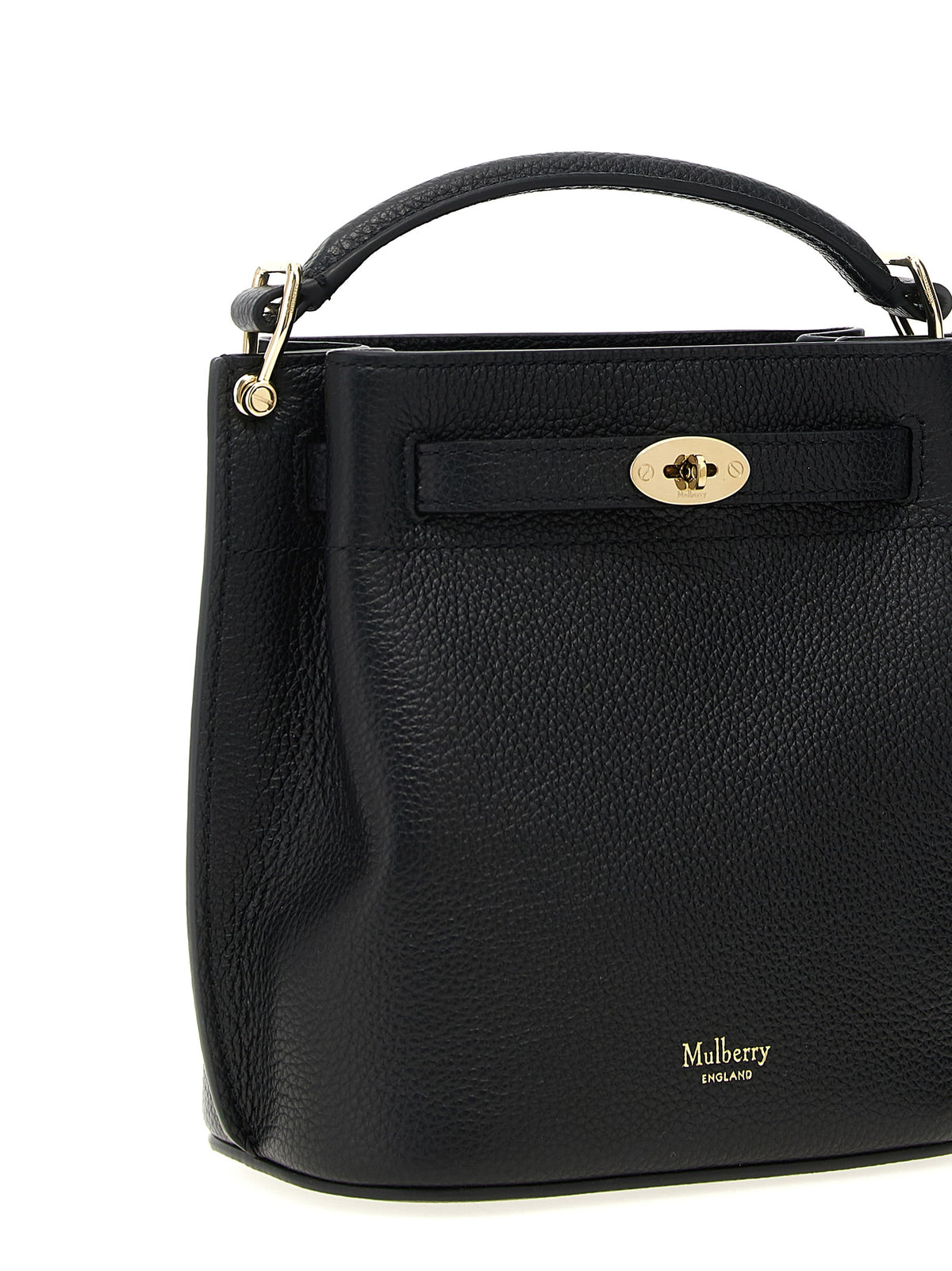 Mulberry Mini Islington Bucket Bag Black