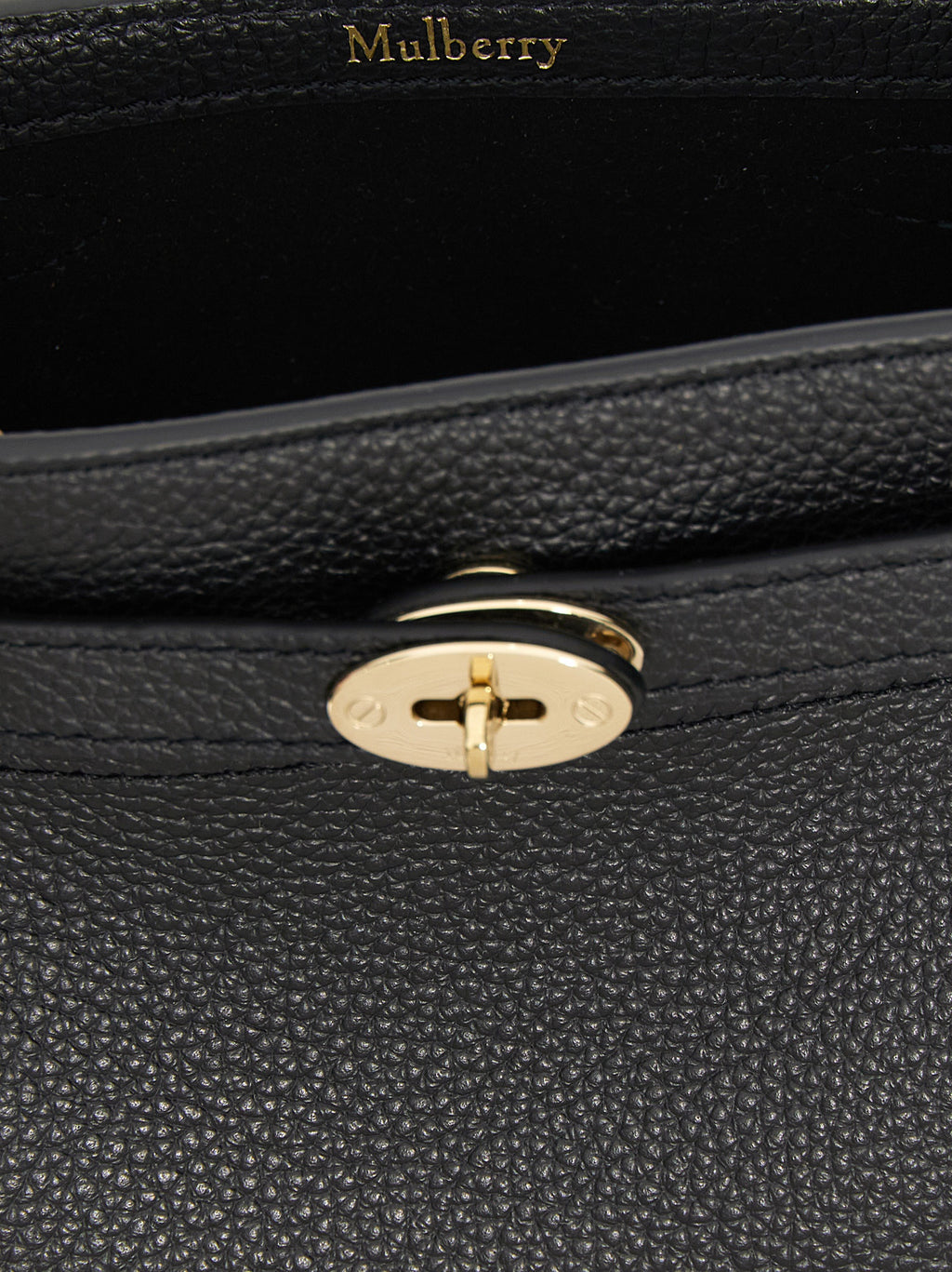 Mulberry Mini Islington Bucket Bag Black