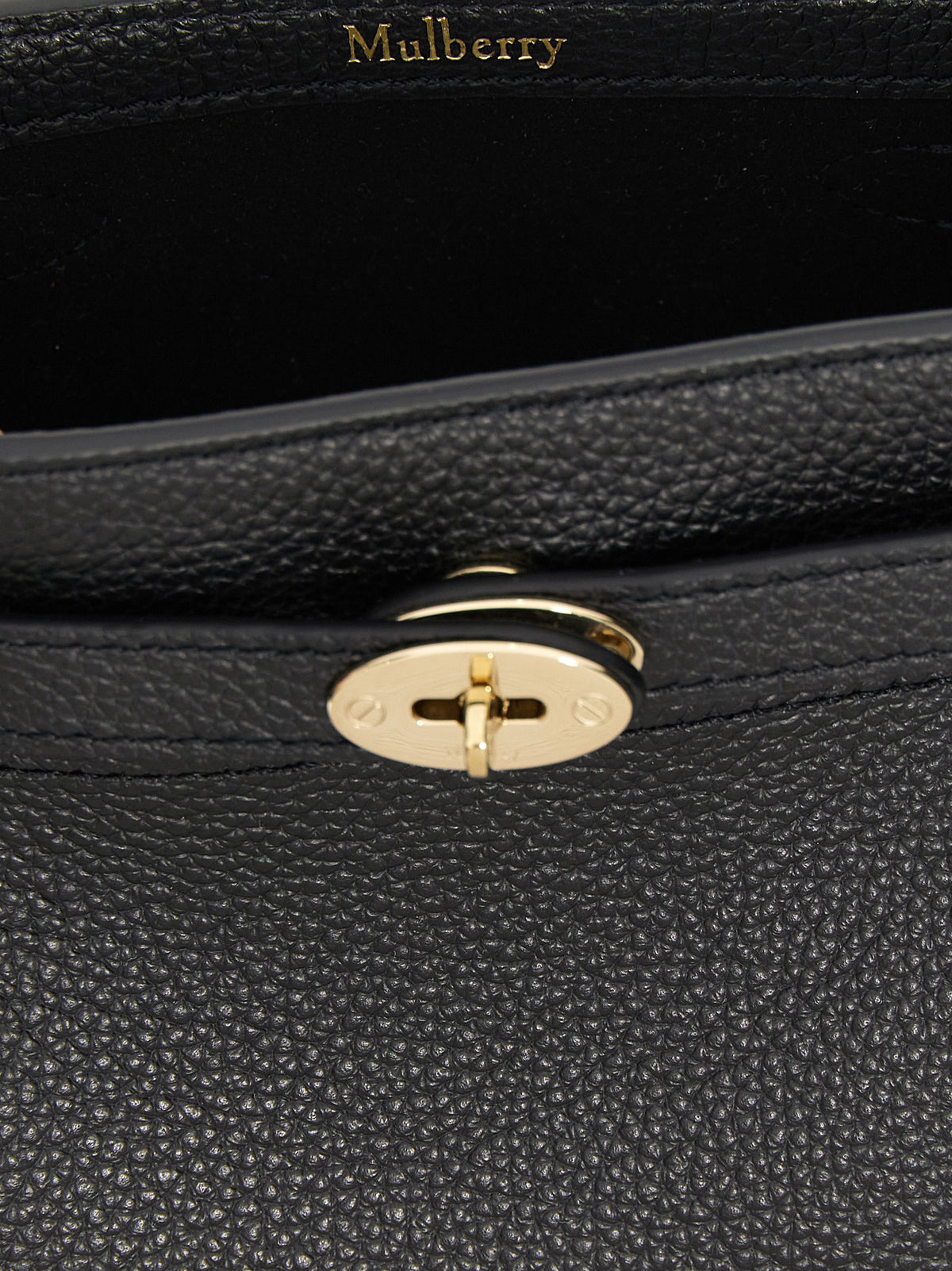 Mulberry Mini Islington Bucket Bag Black