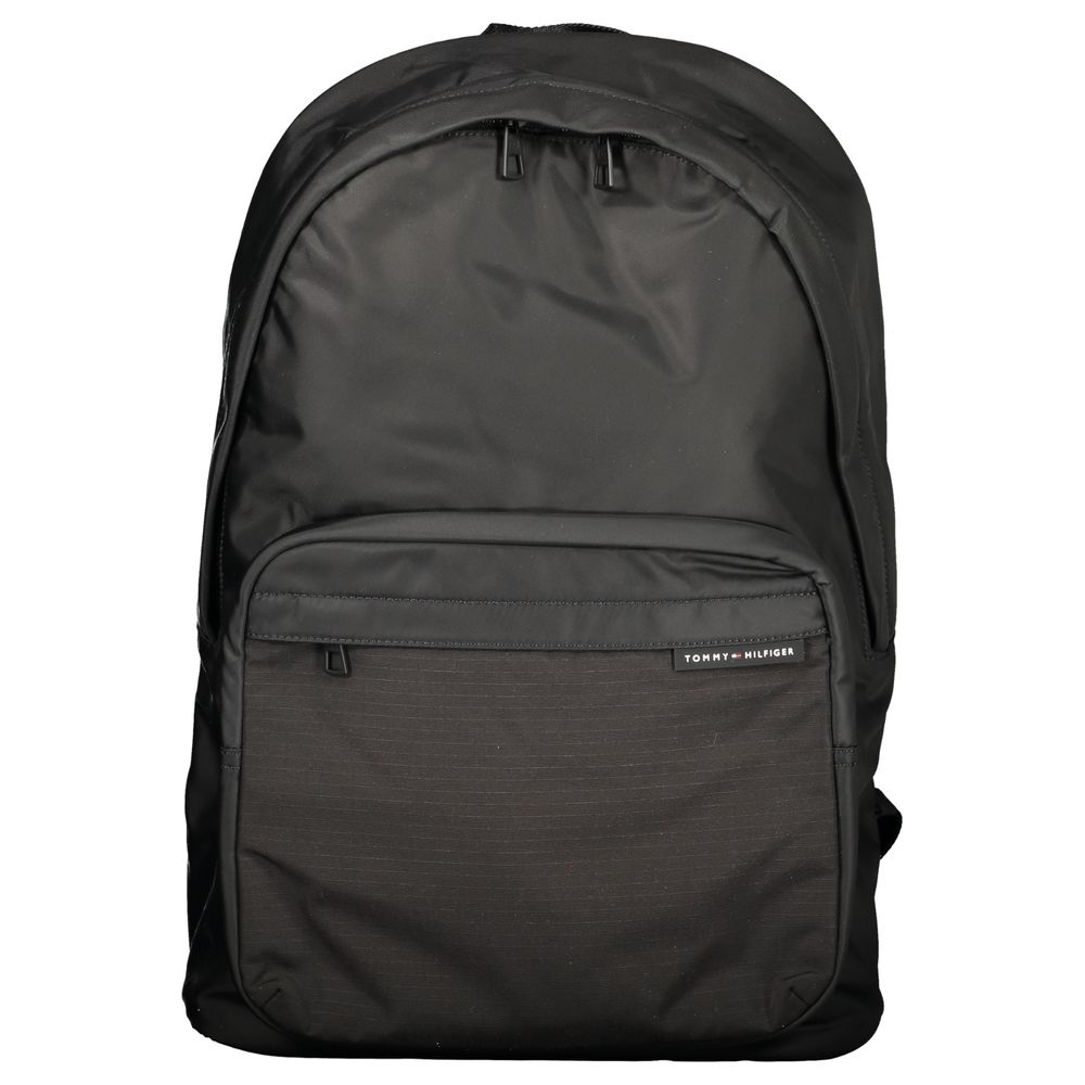 Tommy Hilfiger Logo Dome Backpack Black
