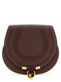 Chloé Marcie Brown Leather Saddle Bag