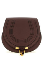 Chloé Marcie Brown Leather Saddle Bag