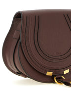 Chloé Marcie Brown Leather Saddle Bag