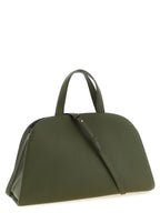 Tory Burch Romy Bauletto Dark Olive Leather Handbag