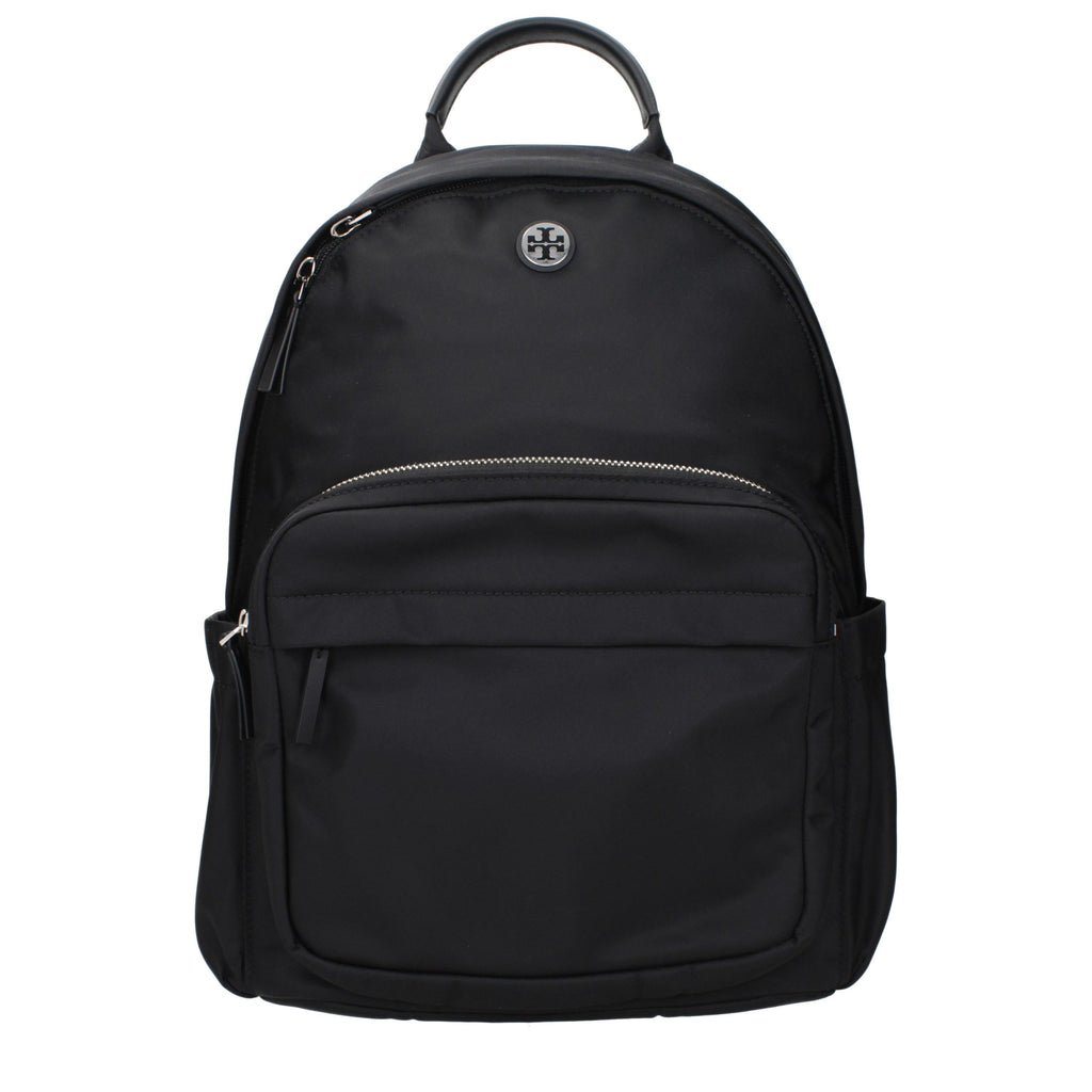 Tory Burch Black Nylon Backpack