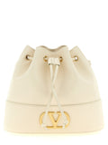 Valentino Garavani VLogo Signature Mini Bucket Bag Light Ivory
