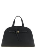 Tory Burch Romy Trunk Black Leather Bag