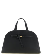 Tory Burch Romy Trunk Black Leather Bag