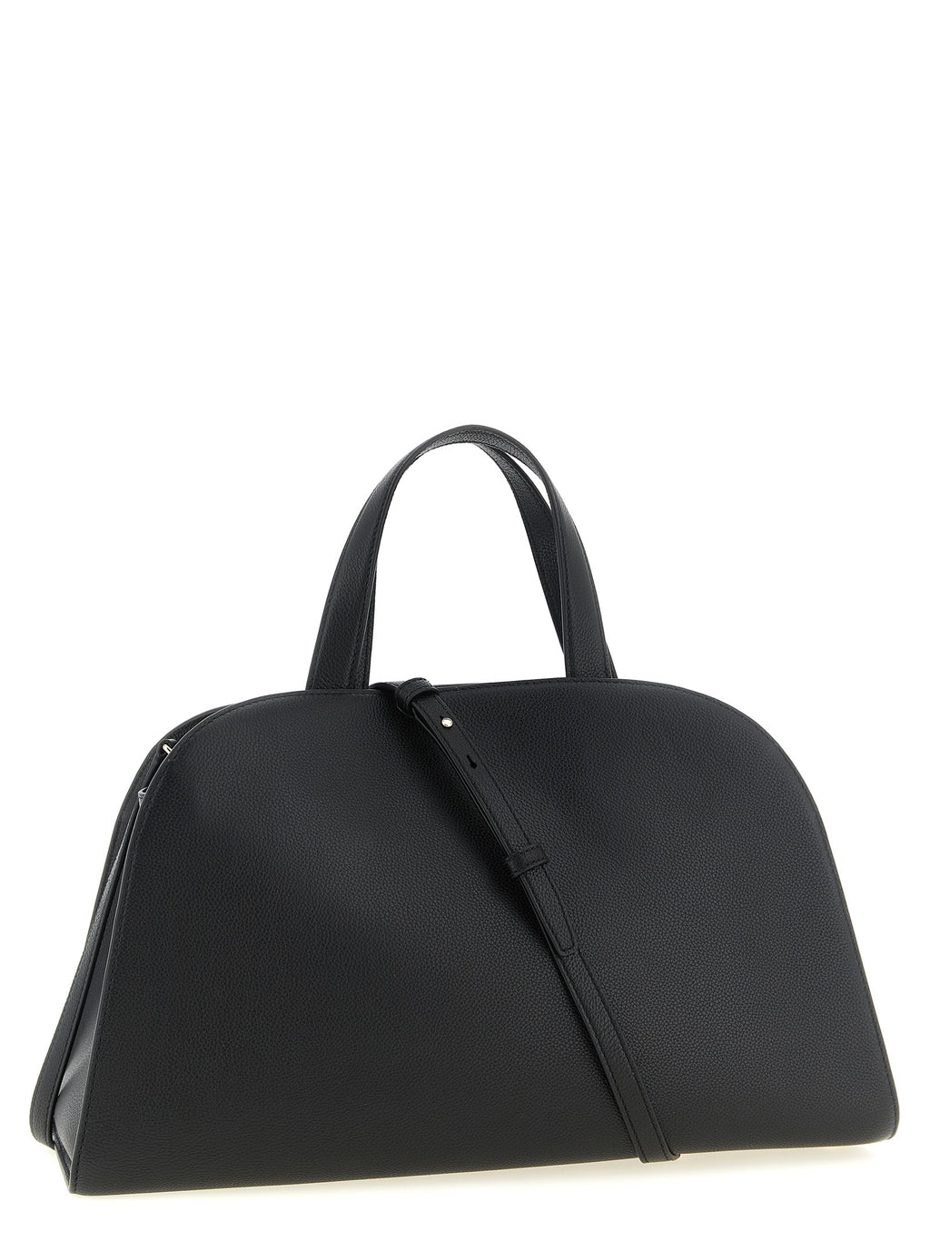 Tory Burch Romy Trunk Black Leather Bag