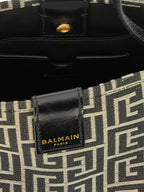 Balmain Release Labyrinth Jacquard Bucket Bag