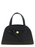 Tory Burch Romy Small Bauletto Black Leather Bag