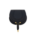 Chloé Small Marcie Black Leather Shoulder Bag