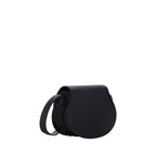 Chloé Small Marcie Black Leather Shoulder Bag