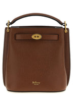 Mulberry Islington Mini Brown Leather Bucket Bag