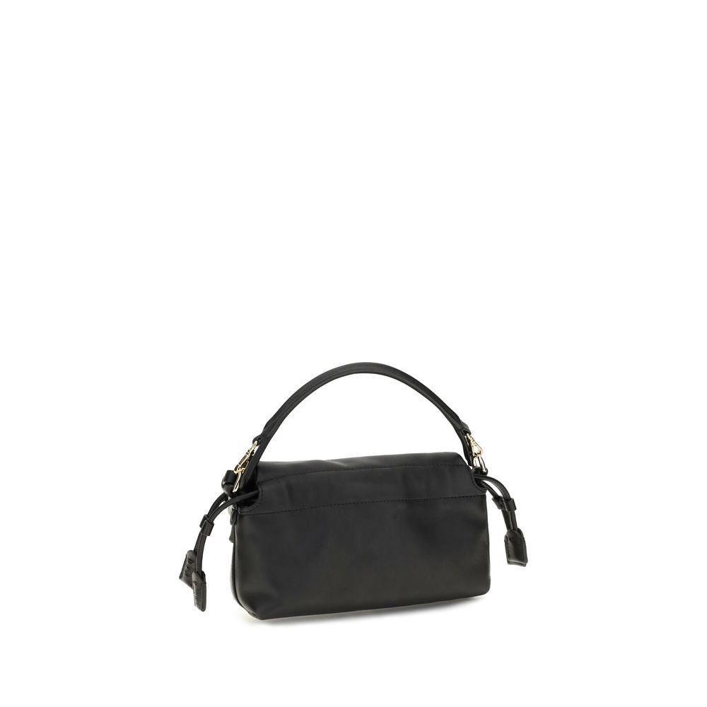 Fendi Baguette Soft Black Nappa Leather Shoulder Bag