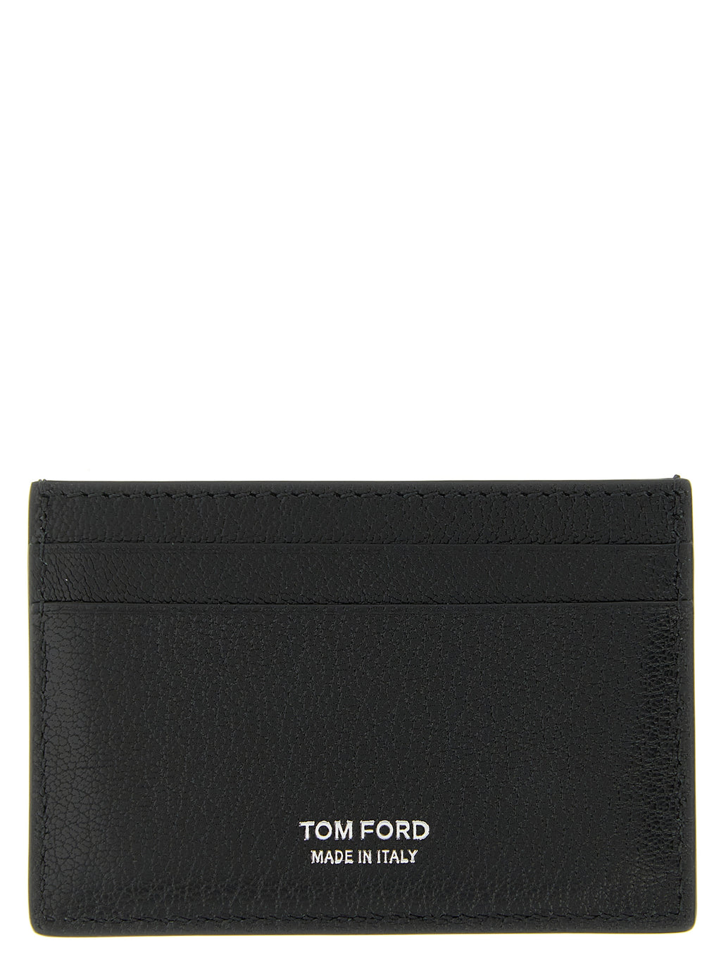 Tom Ford T-Line Black Leather Card Holder