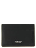 Tom Ford T-Line Black Leather Card Holder