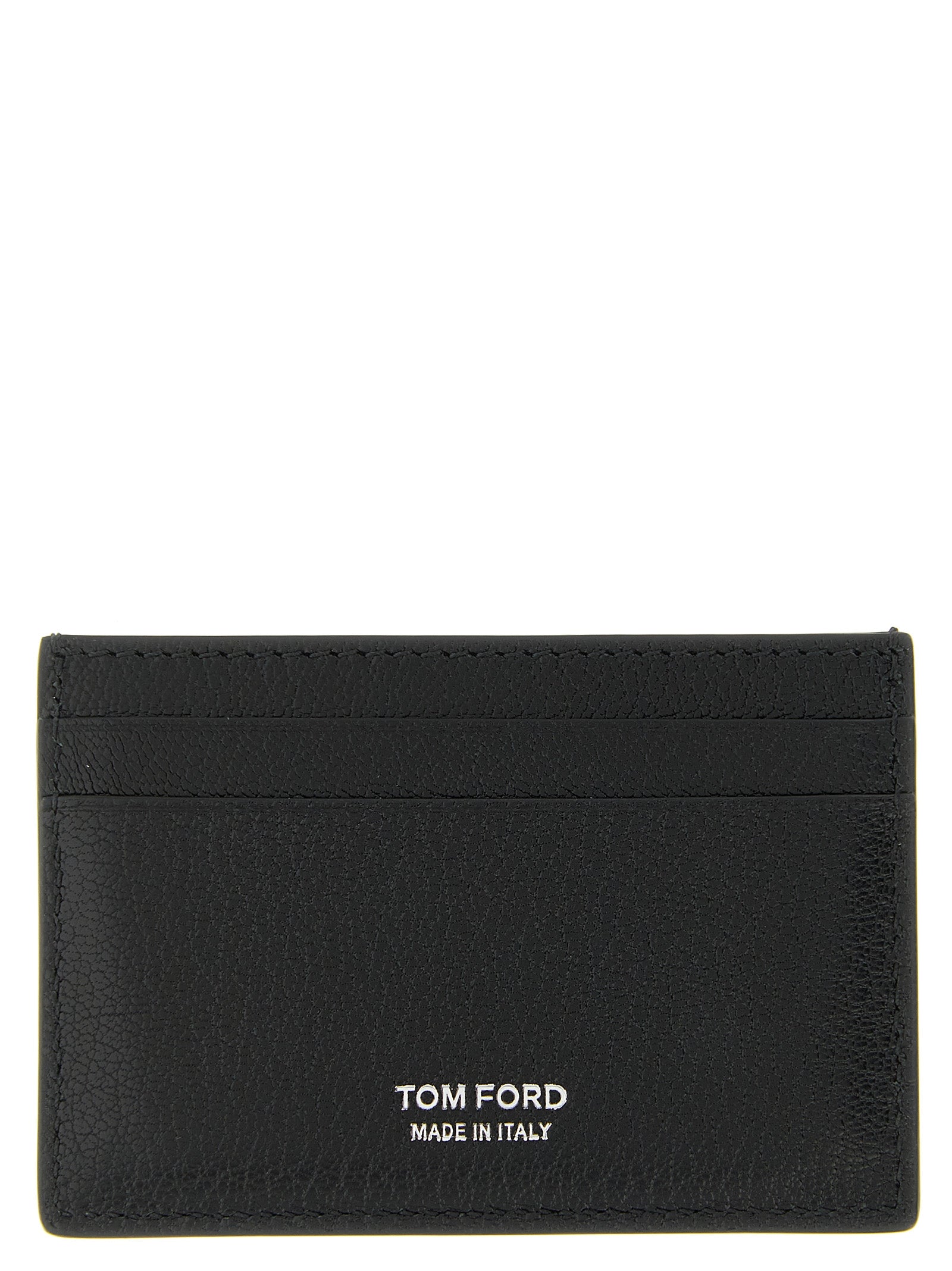 Tom Ford T-Line Black Leather Card Holder