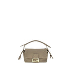 Fendi Small Baguette Beige Nappa Leather Bag