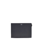 Valentino Garavani VLogo Leather Wrist Pouch