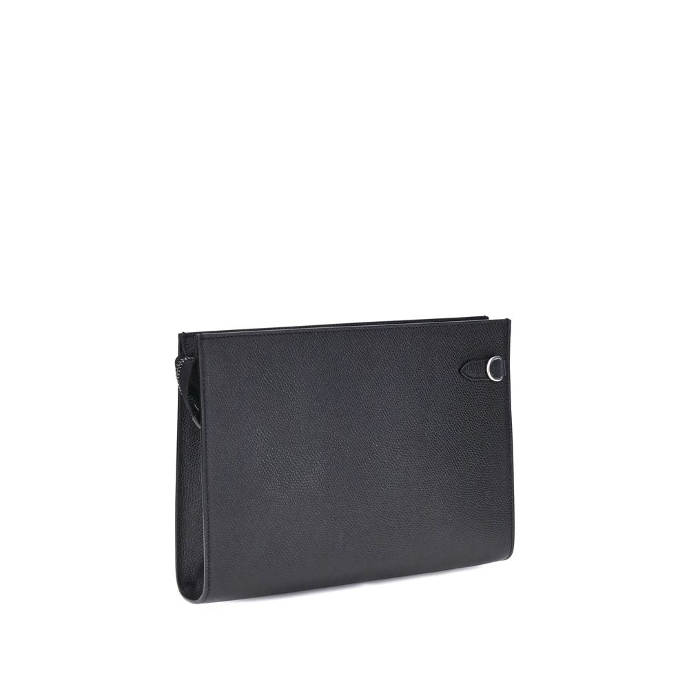 Valentino Garavani VLogo Leather Wrist Pouch