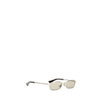 Saint Laurent Silver Acetate Sunglasses