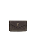 Saint Laurent Brown Lamb Ovis Aries Aries Wallet