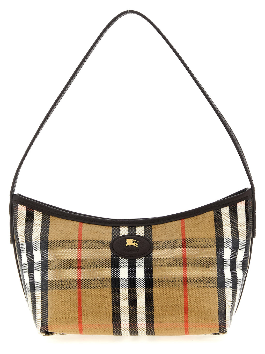Burberry Highlands Mini Check Shoulder Bag