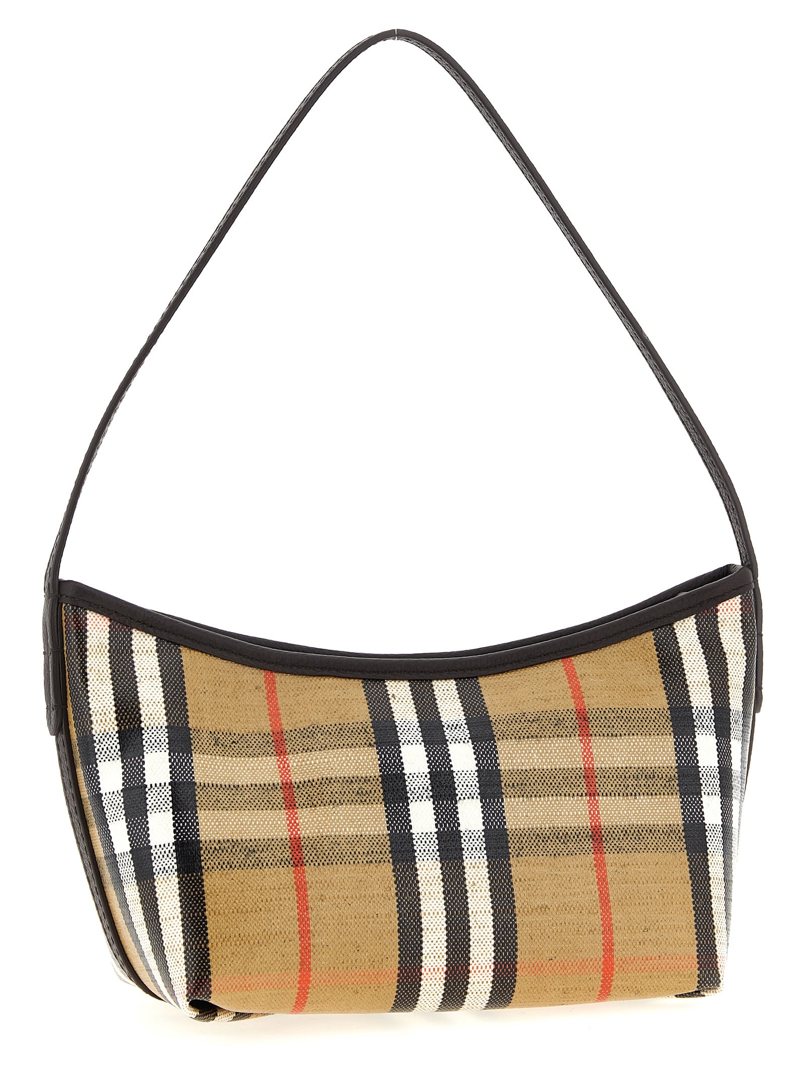 Burberry Highlands Mini Check Shoulder Bag