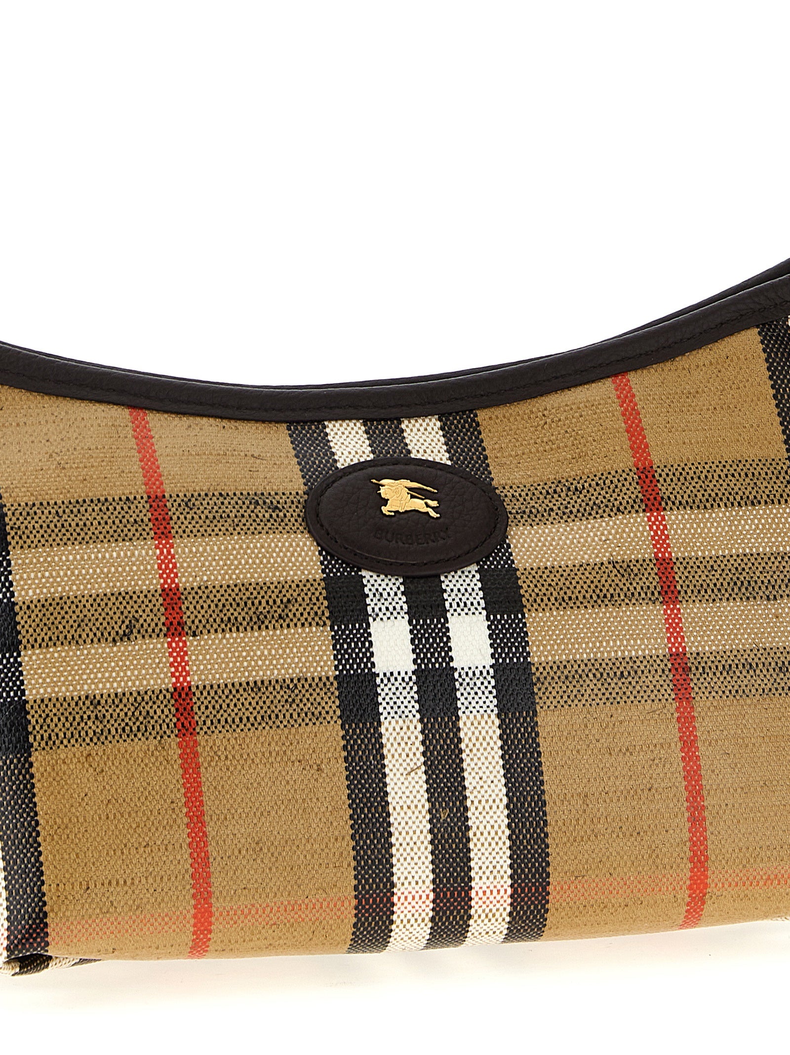Burberry Highlands Mini Check Shoulder Bag