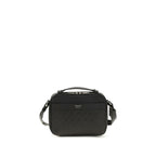 Ferragamo Gancini Black Leather Crossbody Bag