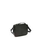 Ferragamo Gancini Black Leather Crossbody Bag