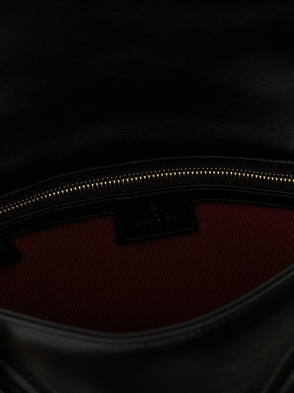 Gucci GG Marmont Black Leather Chain Shoulder Bag
