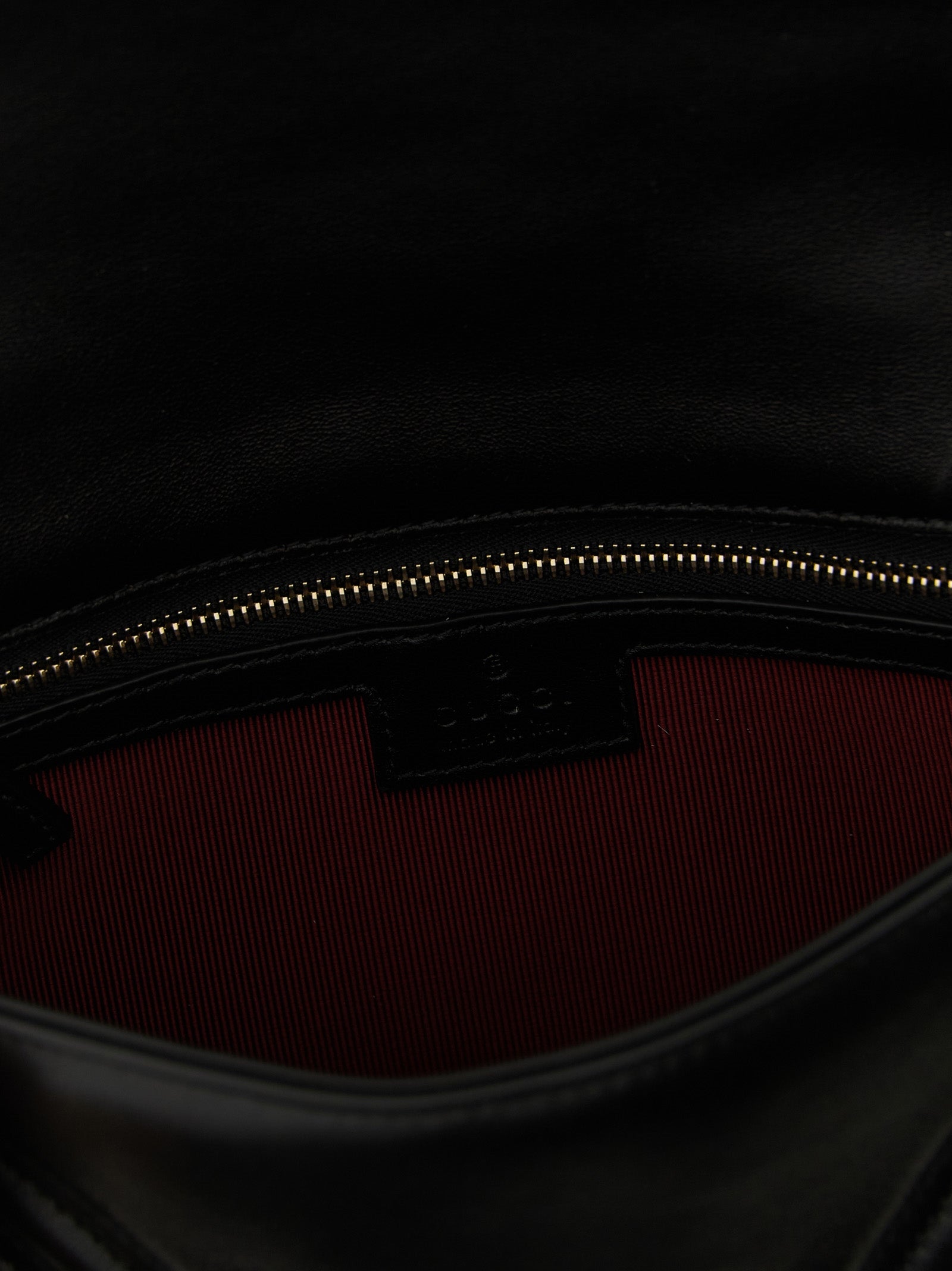 Gucci GG Marmont Black Leather Chain Shoulder Bag