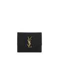 Saint Laurent Uptown Compact Wallet Black