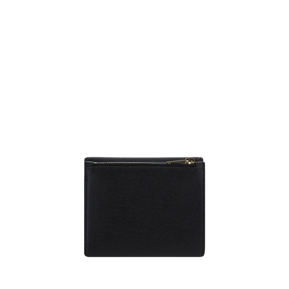 Saint Laurent Uptown Compact Wallet Black
