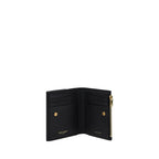 Saint Laurent Uptown Compact Wallet Black