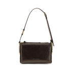 Marc Jacobs Scene Medium Shoulder Bag In Crinkle Leather Fondant