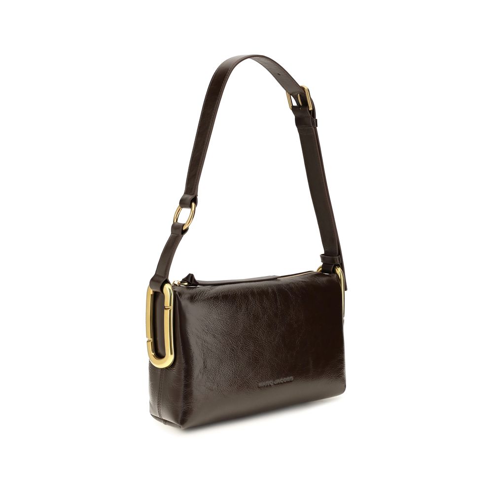 Marc Jacobs Scene Medium Shoulder Bag In Crinkle Leather Fondant