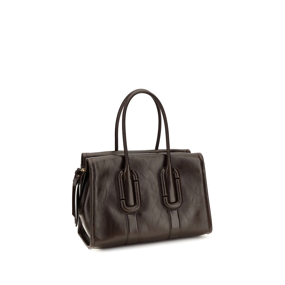 Marc Jacobs Babe City Tote In Crinkle Leather Fondant