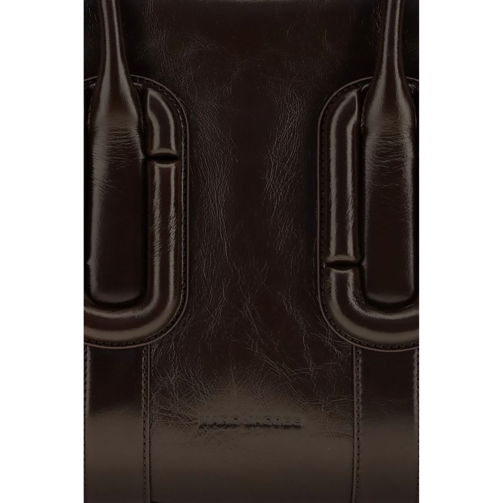 Marc Jacobs Babe City Tote In Crinkle Leather Fondant